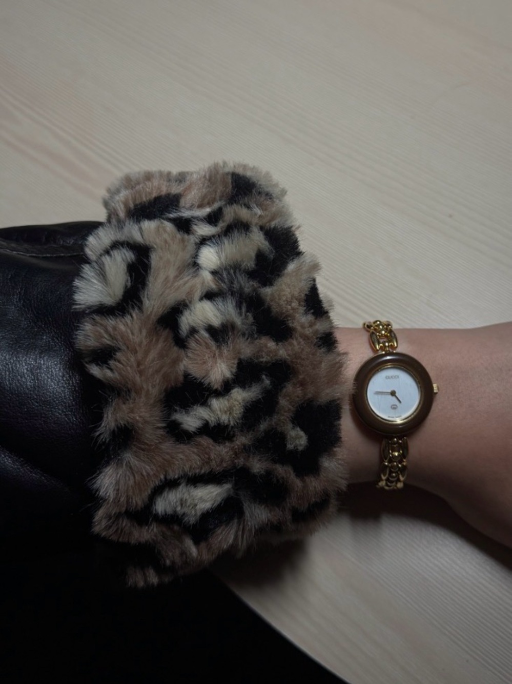 Authentic Gucci Mocha Brown Plastic Change Bezel For 1100 - 11/12 - 11/12.2